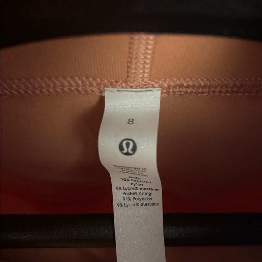 Lululemon Athletica Peach Top - Picture 2 of 3